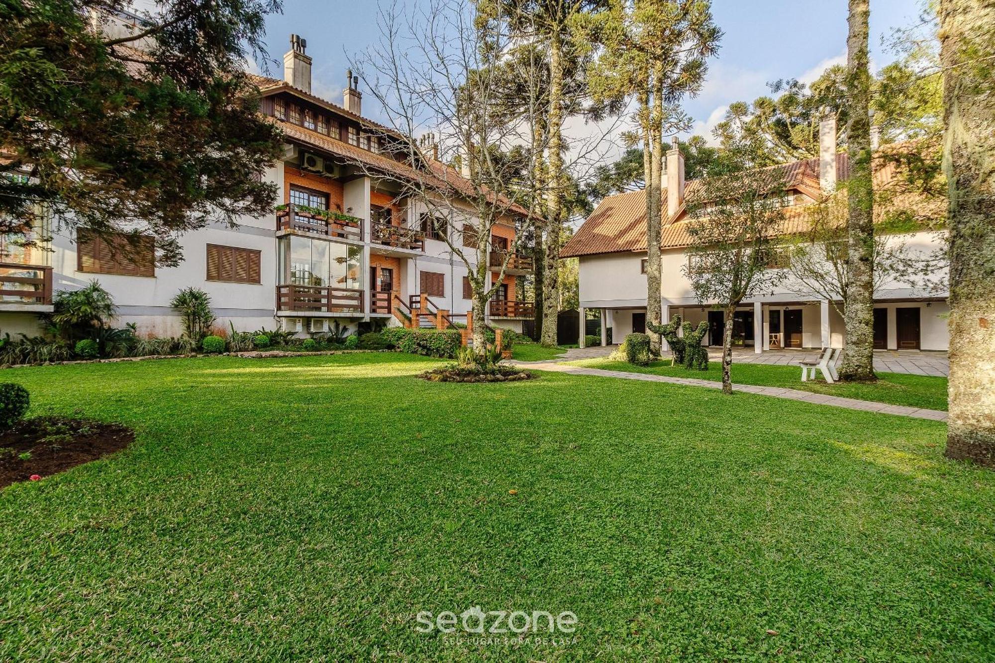 Apto Duplex C/ Lareira 100M Do Lago Negro Rln204 Грамаду Екстер'єр фото