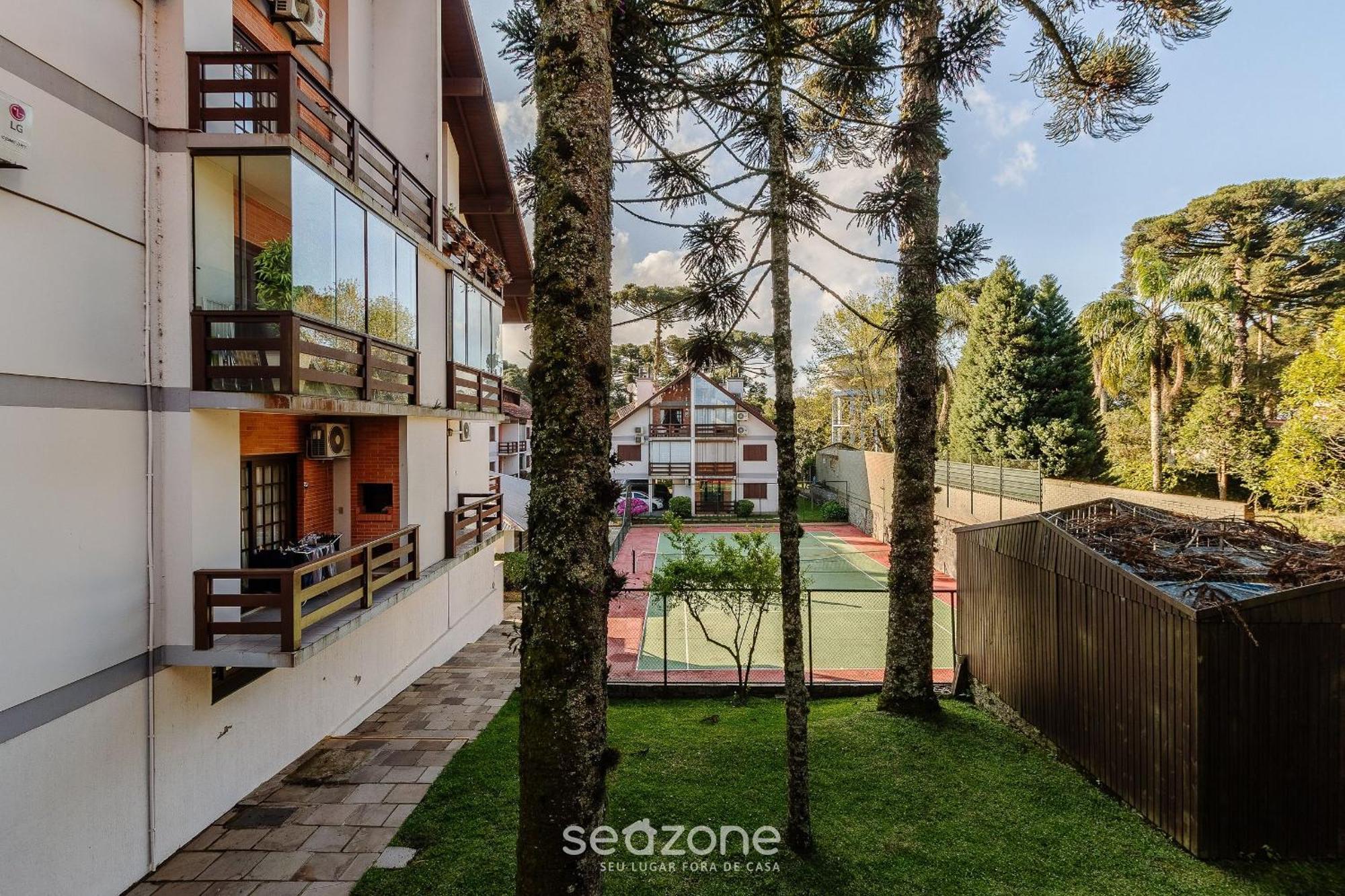 Apto Duplex C/ Lareira 100M Do Lago Negro Rln204 Грамаду Екстер'єр фото